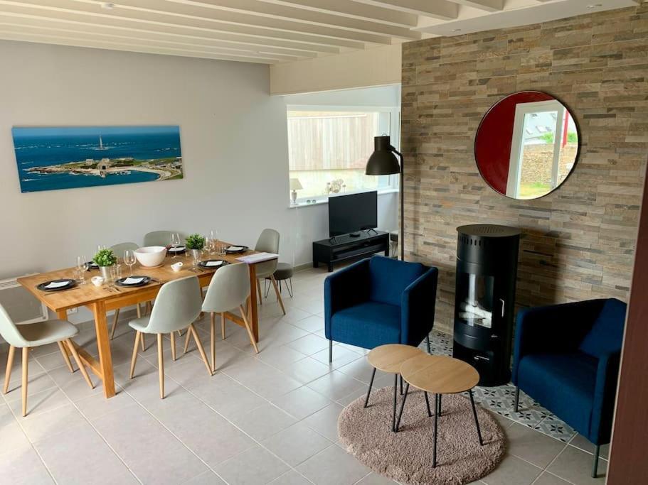 Maison Bord De Mer Dans La Petite Irlande Auderville Dış mekan fotoğraf